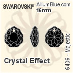Swarovski Majestic Pendant (6436) 16mm - Crystal Effect