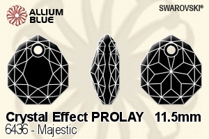 スワロフスキー Majestic ペンダント (6436) 11.5mm - クリスタル エフェクト PROLAY - ウインドウを閉じる