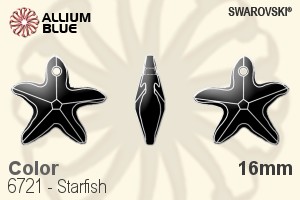 Swarovski Starfish Pendant (6721) 16mm - Color - Haga Click en la Imagen para Cerrar