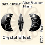 Swarovski Navette Flat Back No-Hotfix (2200) 8x4mm - Crystal Effect With Platinum Foiling