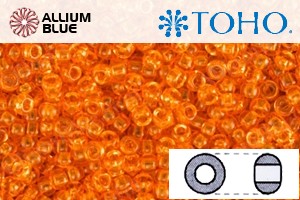 TOHO Round Seed Beads (RR3-10B) 3/0 Round Extra Large - Transparent Hyacinth - Haga Click en la Imagen para Cerrar