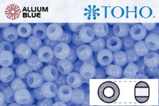 TOHO Round Seed Beads (RR11-1146) 11/0 Round - Translucent Light Sapphire Blue