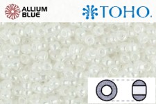 TOHO ラウンド Seed ビーズ (RR8-141) 8/0 ラウンド Medium - Ceylon Snowflake