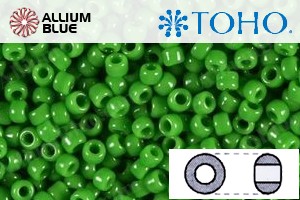 TOHO ラウンド Seed ビーズ (RR11-47) 11/0 ラウンド - Opaque Mint Green