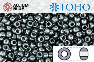 TOHO Round Seed Beads (RR11-601) 11/0 Round - Galvanized Aqua - Haga Click en la Imagen para Cerrar