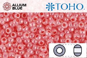 TOHO Round Seed Beads (RR11-906) 11/0 Round - Ceylon Tomato Soup - Click Image to Close