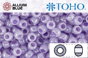 TOHO Round Seed Beads (RR11-916) 11/0 Round - Ceylon Lavender - Haga Click en la Imagen para Cerrar