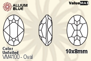 ValueMAX Oval Fancy Stone (VM4100) 10x8mm - Color Unfoiled - 关闭视窗 >> 可点击图片