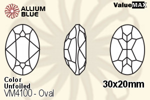 ValueMAX Oval Fancy Stone (VM4100) 30x20mm - Color Unfoiled - 关闭视窗 >> 可点击图片