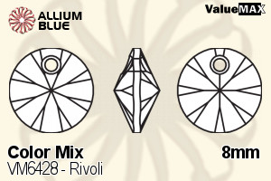 ValueMAX Rivoli (VM6428) 8mm - Color Mix - Haga Click en la Imagen para Cerrar