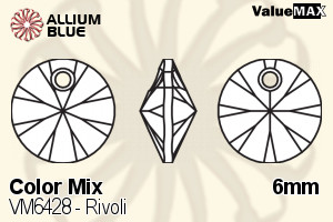 ValueMAX Rivoli (VM6428) 6mm - Color Mix - Haga Click en la Imagen para Cerrar