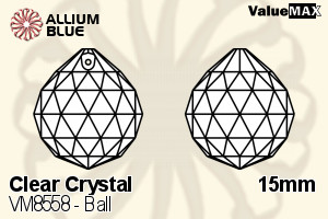 バリューマックス Ball (VM8558) 15mm - クリスタル