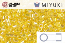 MIYUKI Delica® Seed Beads (DBM0174) 10/0 Round Medium - Transparent Chartreuse AB