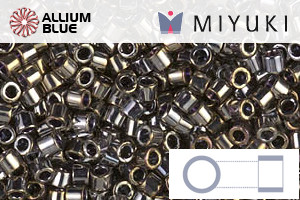 MIYUKI Delica® Seed Beads (DBM0254) 10/0 Round Medium - Bronze Luster - Click Image to Close