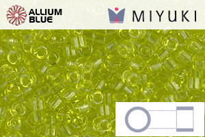 MIYUKI Delica® Seed Beads (DBM0712) 10/0 Round Medium - Transparent Chartreuse - 关闭视窗 >> 可点击图片
