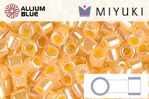 MIYUKI Delica® Seed Beads (DBL0233) 8/0 Round Large - Light Daffodil Ceylon - 關閉視窗 >> 可點擊圖片