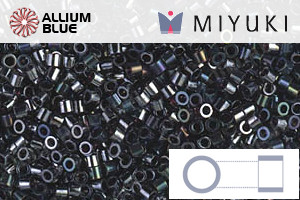 MIYUKI Delica® Seed Beads (DBS0001) 15/0 Round Small - Metallic Gunmetal - 关闭视窗 >> 可点击图片