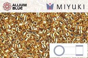 MIYUKI Delica® Seed Beads (DBS0031) 15/0 Round Small - 24kt Gold Plated - Haga Click en la Imagen para Cerrar