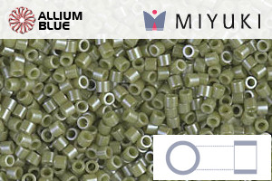 MIYUKI Delica® Seed Beads (DBS0263) 15/0 Round Small - Opaque Cactus Luster