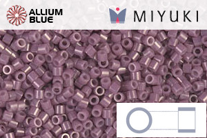 MIYUKI Delica® Seed Beads (DBS0265) 15/0 Round Small - Opaque Mauve Luster