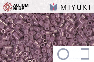 MIYUKI Delica® Seed Beads (DBS0265) 15/0 Round Small - Opaque Mauve Luster - 關閉視窗 >> 可點擊圖片