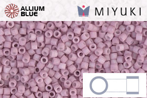 MIYUKI Delica® Seed Beads (DBS0355) 15/0 Round Small - Matte Opaque Dusty Orchid