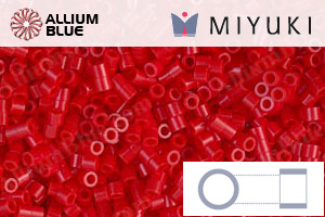 MIYUKI Delica® Seed Beads (DBS0723) 15/0 Round Small - Opaque Red - Haga Click en la Imagen para Cerrar