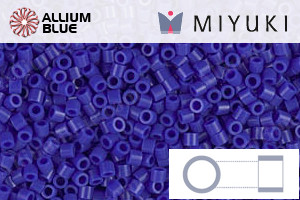 MIYUKI Delica® Seed Beads (DBS0726) 15/0 Round Small - Opaque Cobalt