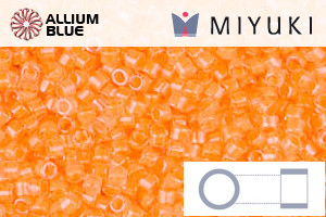 MIYUKI Delica® Seed Beads (DB2033) 11/0 Round - Luminous Creamsicle - 关闭视窗 >> 可点击图片