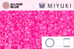 MIYUKI Delica® Seed Beads (DB2035) 11/0 Round - Luminous Wild Strawberry