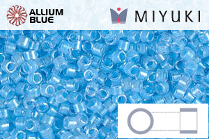 MIYUKI Delica® Seed Beads (DB2039) 11/0 Round - Luminous Ocean Blue - 关闭视窗 >> 可点击图片