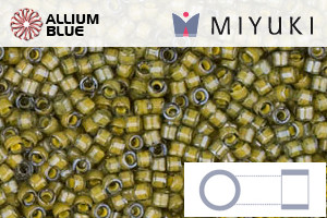 MIYUKI Delica® Seed Beads (DB2046) 11/0 Round - Luminous Mushroom - Click Image to Close