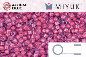 MIYUKI Delica® Seed Beads (DB2048) 11/0 Round - Luminous Pink Taffy - 關閉視窗 >> 可點擊圖片