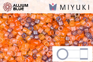 MIYUKI Delica® Seed Beads (DB2062) 11/0 Round - Luminous Mix 2 - Click Image to Close