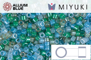 MIYUKI Delica® Seed Beads (DB2067) 11/0 Round - Luminous Mix 7 - 关闭视窗 >> 可点击图片