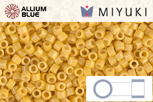 MIYUKI Delica® Seed Beads (DB2102) 11/0 Round - Duracoat Op Banana - Haga Click en la Imagen para Cerrar