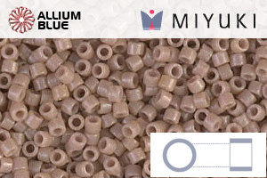 MIYUKI Delica® Seed Beads (DB2105) 11/0 Round - DURACOAT Op Beige