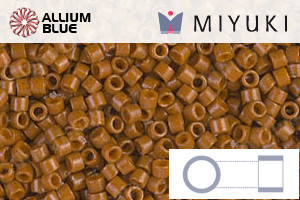 MIYUKI Delica® Seed Beads (DB2109) 11/0 Round - DURACOAT Op Sienna