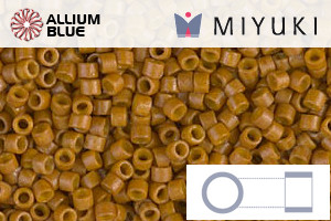 MIYUKI Delica® Seed Beads (DB2110) 11/0 Round - Duracoat Op Toast - 關閉視窗 >> 可點擊圖片
