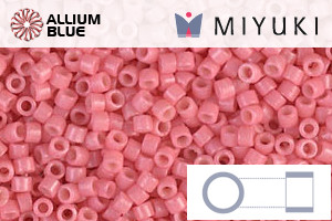 MIYUKI Delica® Seed Beads (DB2115) 11/0 Round - DURACOAT Op Guava - Click Image to Close