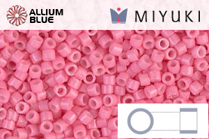 MIYUKI Delica® Seed Beads (DB2117) 11/0 Round - DURACOAT Op Carnation