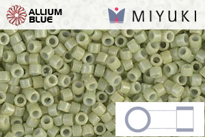 MIYUKI Delica® Seed Beads (DB2123) 11/0 Round - Duracoat Op Fennel - 關閉視窗 >> 可點擊圖片