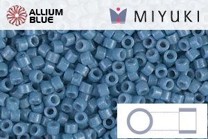 MIYUKI Delica® Seed Beads (DB2132) 11/0 Round - DURACOAT Op Bayberry