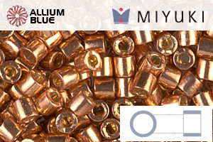 MIYUKI Delica® Seed Beads (DBL1836) 8/0 Round Large - DURACOAT Galvanized Muscat