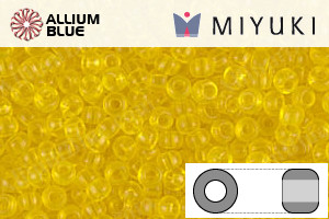 MIYUKI Round Seed Beads (RR11-0136) - Transparent Yellow - 关闭视窗 >> 可点击图片