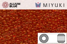 MIYUKI Round Rocailles Seed Beads (RR11-0139) 11/0 Small - Orange Transparent
