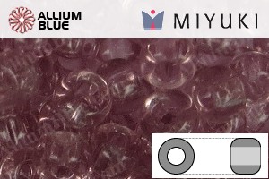 MIYUKI Round Rocailles Seed Beads (RR11-0142L) 11/0 Small - Transparent Amethyst - Click Image to Close