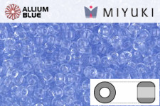 MIYUKI丸シードビーズ (RR11-0159L) 丸小ビーズ 11/0 - Transparent Cornflower Blue