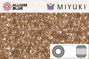 MIYUKI Round Seed Beads (RR11-0234) - Crystal Lined Gold Luster - 关闭视窗 >> 可点击图片