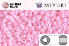 MIYUKI Round Seed Beads (RR11-0415) - Opaque Pink
